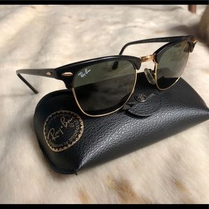 Ray Ban Clubmaster glasses